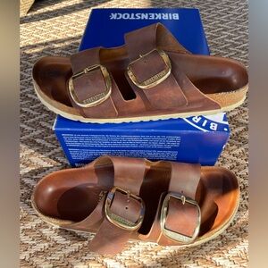 Birkenstock Arizona Big Buckle Oiled Leather